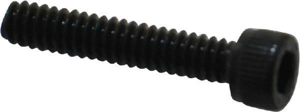 Unbrako - #10-24 UNC Hex Socket Drive, Socket Cap Screw - Alloy Steel, Black Oxide Finish, 1" Length Under Head - Apex Tool & Supply