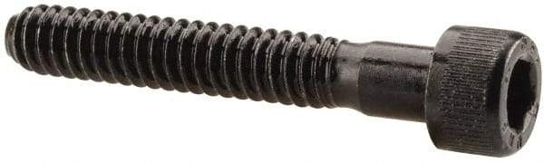 Unbrako - #10-24 UNC Hex Socket Drive, Socket Cap Screw - Alloy Steel, Black Oxide Finish, 1-1/4" Length Under Head - Apex Tool & Supply