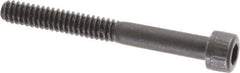 Unbrako - #10-24 UNC Hex Socket Drive, Socket Cap Screw - Alloy Steel, Black Oxide Finish, 1-3/4" Length Under Head - Apex Tool & Supply