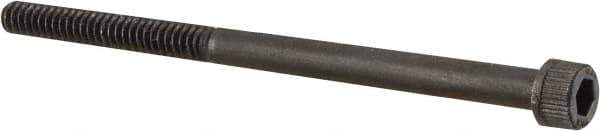 Unbrako - #10-24 UNC Hex Socket Drive, Socket Cap Screw - Alloy Steel, Black Oxide Finish, 3" Length Under Head - Apex Tool & Supply