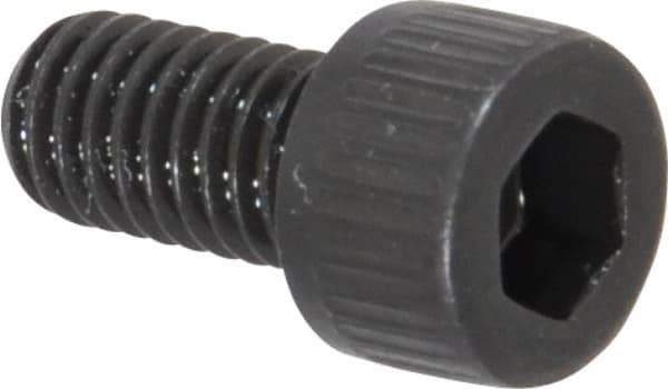 Unbrako - #10-32 UNF Hex Socket Drive, Socket Cap Screw - Alloy Steel, Black Oxide Finish, 3/8" Length Under Head - Apex Tool & Supply