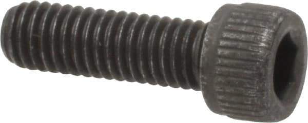 Unbrako - #10-32 UNF Hex Socket Drive, Socket Cap Screw - Alloy Steel, Black Oxide Finish, 5/8" Length Under Head - Apex Tool & Supply