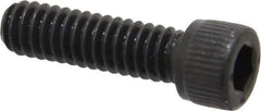 Unbrako - 1/4-20 UNC Hex Socket Drive, Socket Cap Screw - Alloy Steel, Black Oxide Finish, 7/8" Length Under Head - Apex Tool & Supply