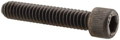 Unbrako - 1/4-20 UNC Hex Socket Drive, Socket Cap Screw - Alloy Steel, Black Oxide Finish, 1-3/8" Length Under Head - Apex Tool & Supply