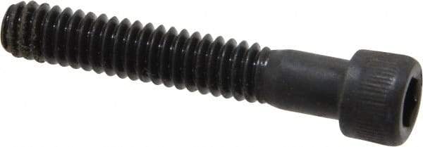 Unbrako - 1/4-20 UNC Hex Socket Drive, Socket Cap Screw - Alloy Steel, Black Oxide Finish, 1-1/2" Length Under Head - Apex Tool & Supply