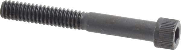 Unbrako - 1/4-20 UNC Hex Socket Drive, Socket Cap Screw - Alloy Steel, Black Oxide Finish, 2" Length Under Head - Apex Tool & Supply