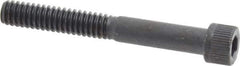 Unbrako - 1/4-20 UNC Hex Socket Drive, Socket Cap Screw - Alloy Steel, Black Oxide Finish, 2" Length Under Head - Apex Tool & Supply