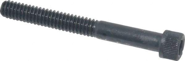 Unbrako - 1/4-20 UNC Hex Socket Drive, Socket Cap Screw - Alloy Steel, Black Oxide Finish, 2-1/4" Length Under Head - Apex Tool & Supply