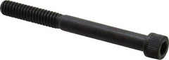 Unbrako - 1/4-20 UNC Hex Socket Drive, Socket Cap Screw - Alloy Steel, Black Oxide Finish, 2-1/2" Length Under Head - Apex Tool & Supply