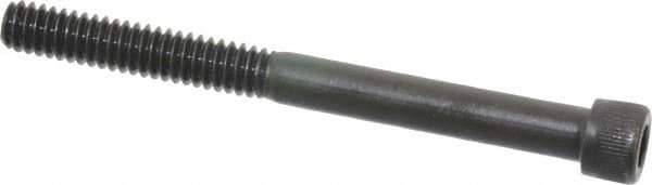 Unbrako - 1/4-20 UNC Hex Socket Drive, Socket Cap Screw - Alloy Steel, Black Oxide Finish, 2-3/4" Length Under Head - Apex Tool & Supply