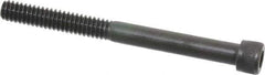 Unbrako - 1/4-20 UNC Hex Socket Drive, Socket Cap Screw - Alloy Steel, Black Oxide Finish, 2-3/4" Length Under Head - Apex Tool & Supply