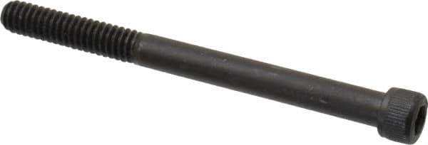 Unbrako - 1/4-20 UNC Hex Socket Drive, Socket Cap Screw - Alloy Steel, Black Oxide Finish, 3" Length Under Head - Apex Tool & Supply
