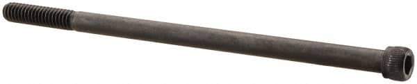 Unbrako - 1/4-20 UNC Hex Socket Drive, Socket Cap Screw - Alloy Steel, Black Oxide Finish, 5" Length Under Head - Apex Tool & Supply