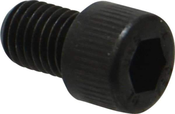 Unbrako - 1/4-28 UNF Hex Socket Drive, Socket Cap Screw - Alloy Steel, Black Oxide Finish, 3/8" Length Under Head - Apex Tool & Supply