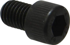 Unbrako - 1/4-28 UNF Hex Socket Drive, Socket Cap Screw - Alloy Steel, Black Oxide Finish, 3/8" Length Under Head - Apex Tool & Supply