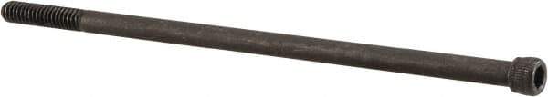 Unbrako - 1/4-20 UNC Hex Socket Drive, Socket Cap Screw - Alloy Steel, Black Oxide Finish, 6" Length Under Head - Apex Tool & Supply