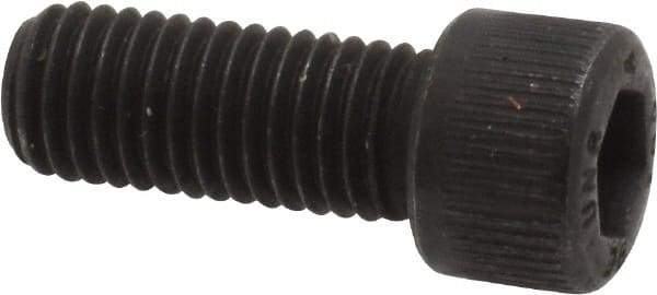 Unbrako - 1/4-28 UNF Hex Socket Drive, Socket Cap Screw - Alloy Steel, Black Oxide Finish, 5/8" Length Under Head - Apex Tool & Supply