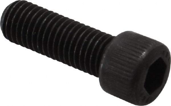 Unbrako - 1/4-28 UNF Hex Socket Drive, Socket Cap Screw - Alloy Steel, Black Oxide Finish, 3/4" Length Under Head - Apex Tool & Supply