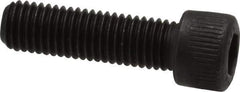 Unbrako - 1/4-28 UNF Hex Socket Drive, Socket Cap Screw - Alloy Steel, Black Oxide Finish, 7/8" Length Under Head - Apex Tool & Supply