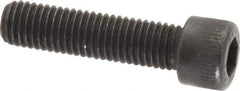 Unbrako - 1/4-28 UNF Hex Socket Drive, Socket Cap Screw - Alloy Steel, Black Oxide Finish, 1" Length Under Head - Apex Tool & Supply
