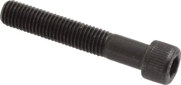 Unbrako - 1/4-28 UNF Hex Socket Drive, Socket Cap Screw - Alloy Steel, Black Oxide Finish, 1-1/2" Length Under Head - Apex Tool & Supply