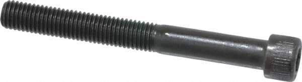 Unbrako - 1/4-28 UNF Hex Socket Drive, Socket Cap Screw - Alloy Steel, Black Oxide Finish, 2-1/4" Length Under Head - Apex Tool & Supply