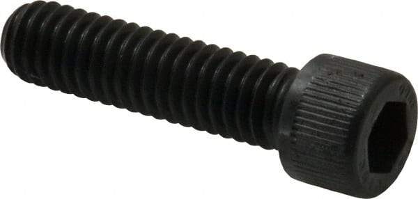 Unbrako - 5/16-18 UNC Hex Socket Drive, Socket Cap Screw - Alloy Steel, Black Oxide Finish, 1-1/4" Length Under Head - Apex Tool & Supply