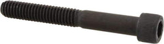 Unbrako - 5/16-18 UNC Hex Socket Drive, Socket Cap Screw - Alloy Steel, Black Oxide Finish, 2-1/2" Length Under Head - Apex Tool & Supply