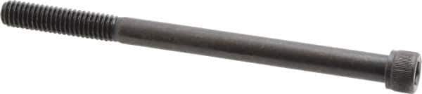 Unbrako - 5/16-18 UNC Hex Socket Drive, Socket Cap Screw - Alloy Steel, Black Oxide Finish, 4-1/2" Length Under Head - Apex Tool & Supply