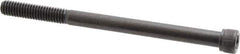 Unbrako - 5/16-18 UNC Hex Socket Drive, Socket Cap Screw - Alloy Steel, Black Oxide Finish, 4-1/2" Length Under Head - Apex Tool & Supply