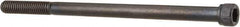Unbrako - 5/16-18 UNC Hex Socket Drive, Socket Cap Screw - Alloy Steel, Black Oxide Finish, 5-1/2" Length Under Head - Apex Tool & Supply