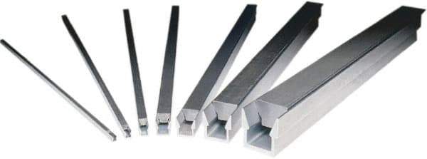 Mitee-Bite - 3/8" Width, Steel, Wedge Clamp Stock - Wedge Shaped - Apex Tool & Supply