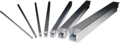 Mitee-Bite - 3/8" Width, Steel, Wedge Clamp Stock - Wedge Shaped - Apex Tool & Supply