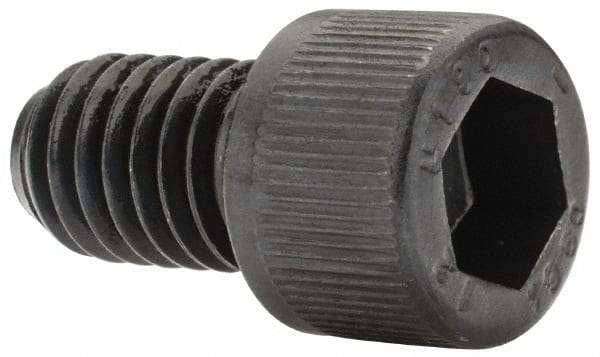 Unbrako - 3/8-16 UNC Hex Socket Drive, Socket Cap Screw - Alloy Steel, Black Oxide Finish, 5/8" Length Under Head - Apex Tool & Supply