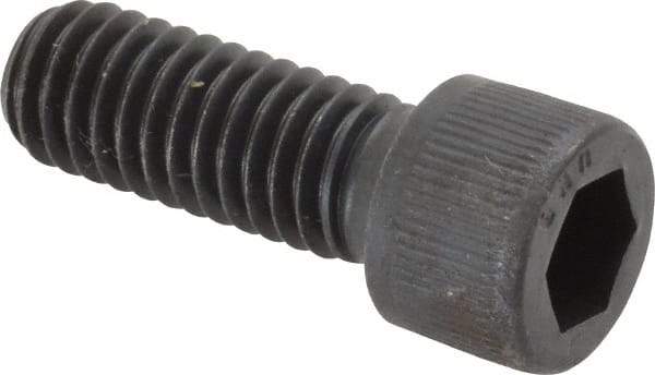 Unbrako - 3/8-16 UNC Hex Socket Drive, Socket Cap Screw - Alloy Steel, Black Oxide Finish, 1" Length Under Head - Apex Tool & Supply