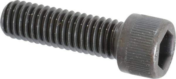 Unbrako - 3/8-16 UNC Hex Socket Drive, Socket Cap Screw - Alloy Steel, Black Oxide Finish, 1-1/4" Length Under Head - Apex Tool & Supply
