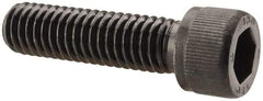 Unbrako - 3/8-16 UNC Hex Socket Drive, Socket Cap Screw - Alloy Steel, Black Oxide Finish, 1-3/8" Length Under Head - Apex Tool & Supply