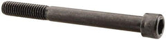 Unbrako - 3/8-16 UNC Hex Socket Drive, Socket Cap Screw - Alloy Steel, Black Oxide Finish, 3-3/4" Length Under Head - Apex Tool & Supply
