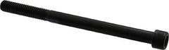 Unbrako - 3/8-16 UNC Hex Socket Drive, Socket Cap Screw - Alloy Steel, Black Oxide Finish, 5" Length Under Head - Apex Tool & Supply