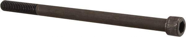 Unbrako - 3/8-16 UNC Hex Socket Drive, Socket Cap Screw - Alloy Steel, Black Oxide Finish, 5-3/4" Length Under Head - Apex Tool & Supply