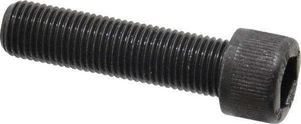 Unbrako - 3/8-24 UNF Hex Socket Drive, Socket Cap Screw - Alloy Steel, Black Oxide Finish, 1-1/2" Length Under Head - Apex Tool & Supply