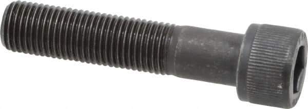 Unbrako - 3/8-24 UNF Hex Socket Drive, Socket Cap Screw - Alloy Steel, Black Oxide Finish, 1-3/4" Length Under Head - Apex Tool & Supply