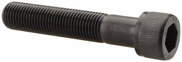 Unbrako - 3/8-24 UNF Hex Socket Drive, Socket Cap Screw - Alloy Steel, Black Oxide Finish, 2" Length Under Head - Apex Tool & Supply