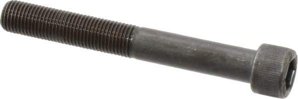 Unbrako - 3/8-24 UNF Hex Socket Drive, Socket Cap Screw - Alloy Steel, Black Oxide Finish, 3" Length Under Head - Apex Tool & Supply