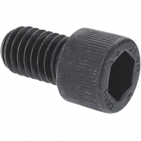 Unbrako - 1-1/2 - 12 UNF Hex Socket Drive, Socket Cap Screw - Alloy Steel, Black Oxide Finish, 8" Length Under Head - Apex Tool & Supply
