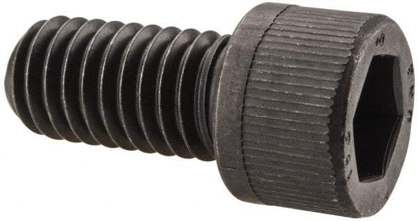 Unbrako - 7/16-14 UNC Hex Socket Drive, Socket Cap Screw - Alloy Steel, Black Oxide Finish, 7/8" Length Under Head - Apex Tool & Supply