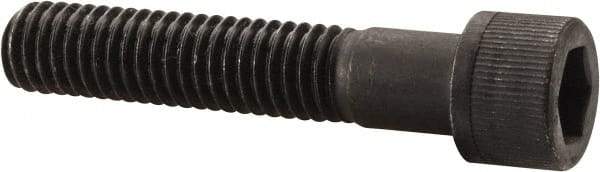 Unbrako - 7/16-14 UNC Hex Socket Drive, Socket Cap Screw - Alloy Steel, Black Oxide Finish, 2-1/4" Length Under Head - Apex Tool & Supply