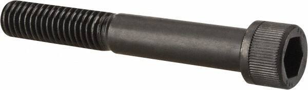 Unbrako - 7/16-14 UNC Hex Socket Drive, Socket Cap Screw - Alloy Steel, Black Oxide Finish, 3" Length Under Head - Apex Tool & Supply