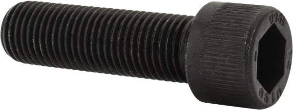 Unbrako - 7/16-20 UNF Hex Socket Drive, Socket Cap Screw - Alloy Steel, Black Oxide Finish, 1-1/2" Length Under Head - Apex Tool & Supply
