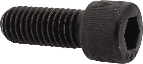Unbrako - 1/2-13 UNC Hex Socket Drive, Socket Cap Screw - Alloy Steel, Black Oxide Finish, 1-1/4" Length Under Head - Apex Tool & Supply